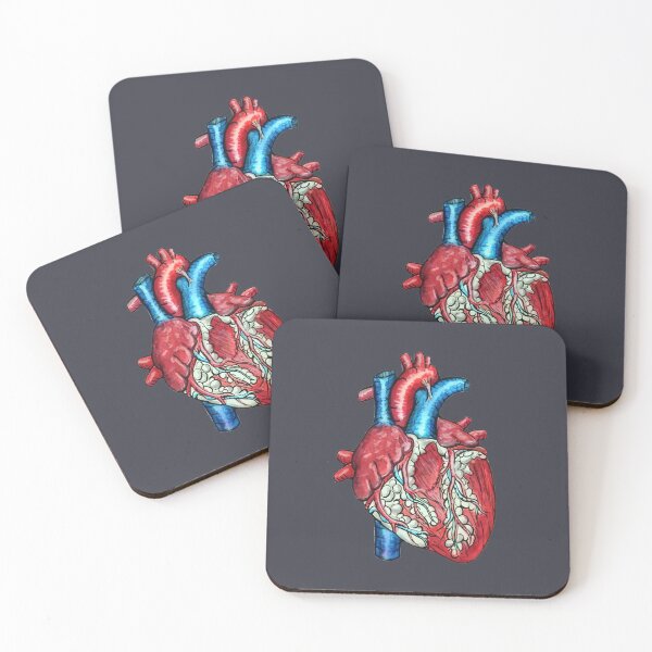 Item preview, Anatomical human heart designed and sold by theinkypensieve.
