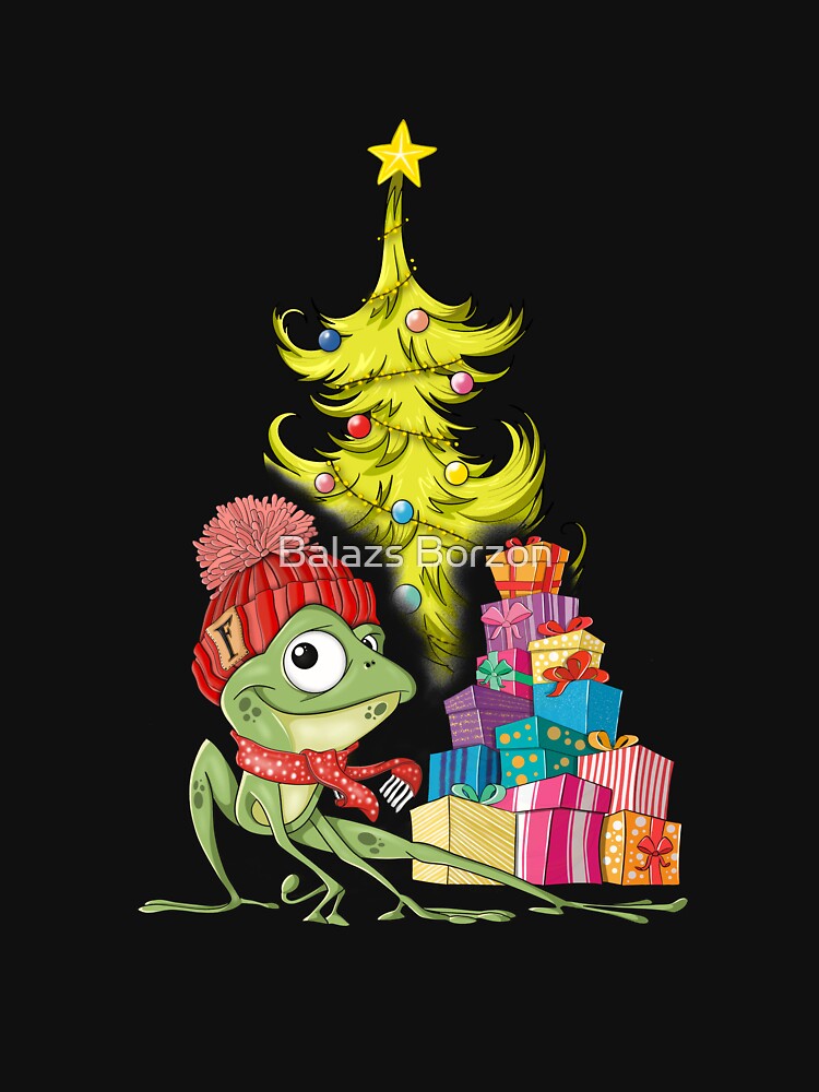 frog christmas shirt