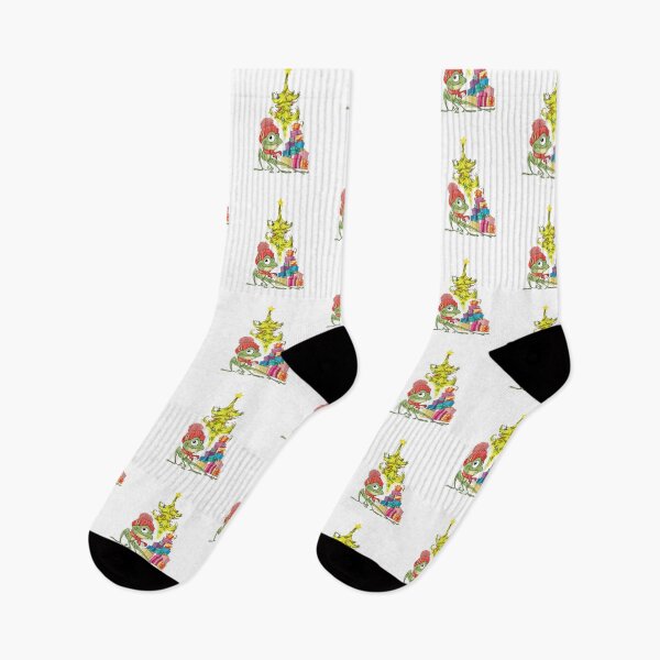 Item preview, Funny Frog With Christmas Presents designed and sold by Balazs Borzon.