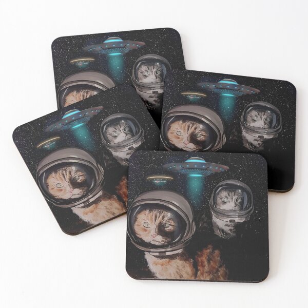 Item preview, Space cats and u.f.o's designed and sold by Patrick Ennis.