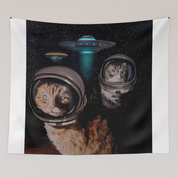 Item preview, Space cats and u.f.o's designed and sold by Patrick Ennis.