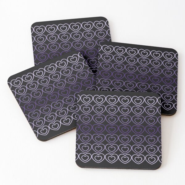 Item preview, Hearts Purple Gradient designed and sold by TravelShots.