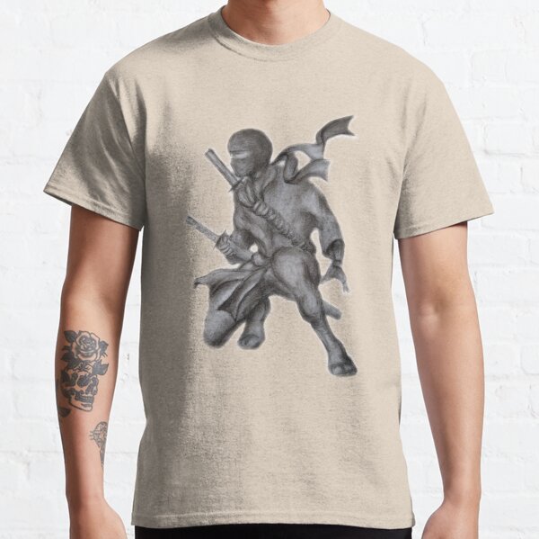 Crouching Ninja Classic T-Shirt