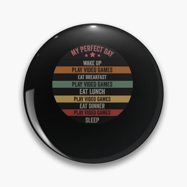 Item preview, Cute Game Lovers Gifts - My Perfect Day Play Video Games designed and sold by abcxyzsma.