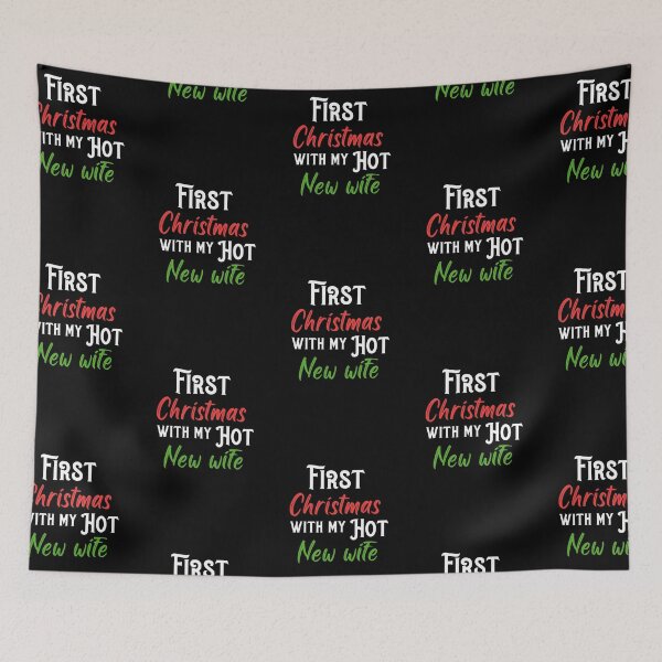 Item preview, First christmas with my hot new wife designed and sold by BasicWear.