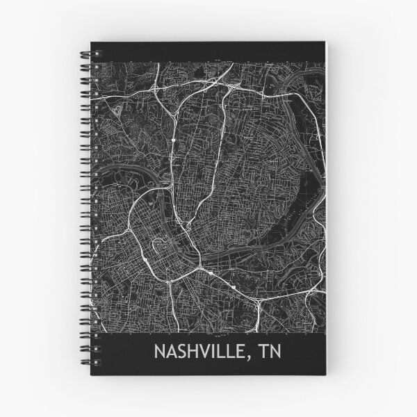 Item preview, Nashville, TN Topographical Map Black designed and sold by PGHPhotoCo.