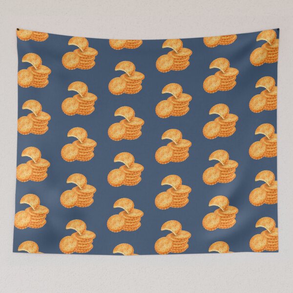 Item preview, Stack of Round Crackers designed and sold by Alicia Chee.