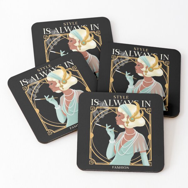 Item preview, Art Deco Women Style is Always in Fashion designed and sold by domdjs4239.