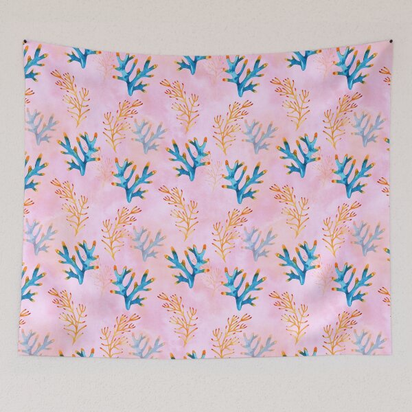 Item preview, SeaWeed Algae Seamless Pattern designed and sold by yessir1981.