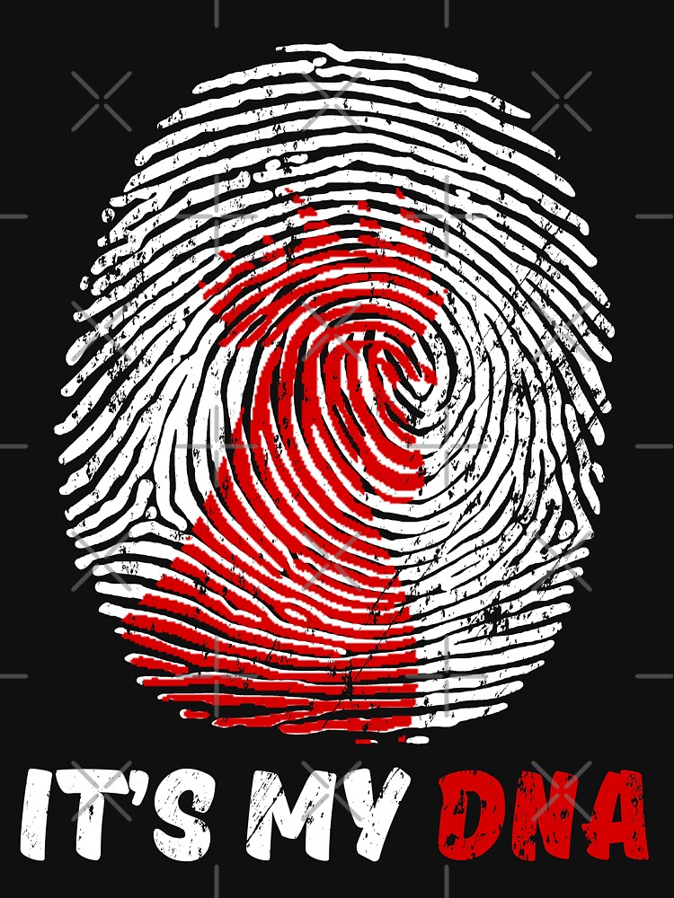 It's My DNA Chicken Lovers Finger Print by NextLVLShirts
