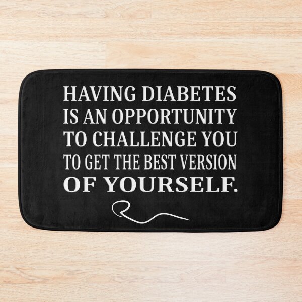 Item preview,  DIABETES AS A POSITIVE CHALLENGE - DIABETES CAN CURE - HAPPY WORLD DIABETES DAY designed and sold by Ralek.