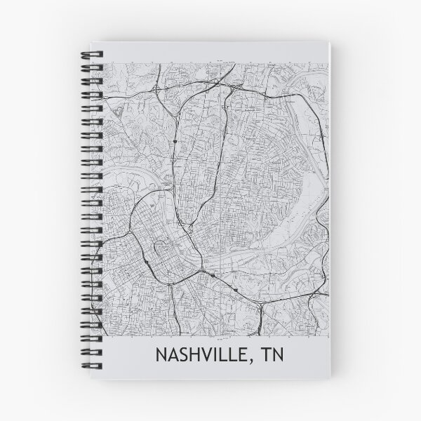 Item preview, Nashville, TN Topographical Map Grey designed and sold by PGHPhotoCo.