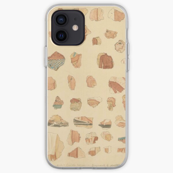 Painted plaster fragments from Amarna, 1930s iPhone Soft Case