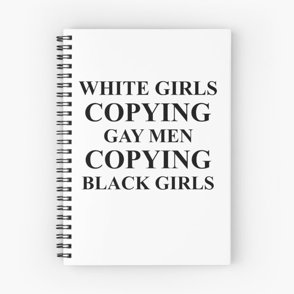 Item preview, White girls copying gay men copying black girls designed and sold by BrandyKrat.