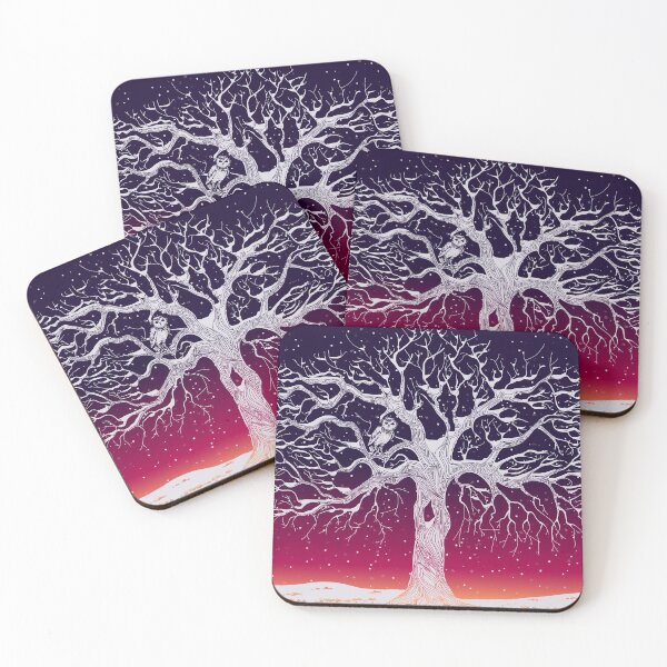 Item preview,  Midwinter (winter sunset) designed and sold by firespiral.