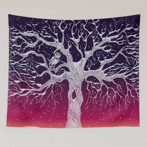 Item preview,  Midwinter (winter sunset) designed and sold by firespiral.