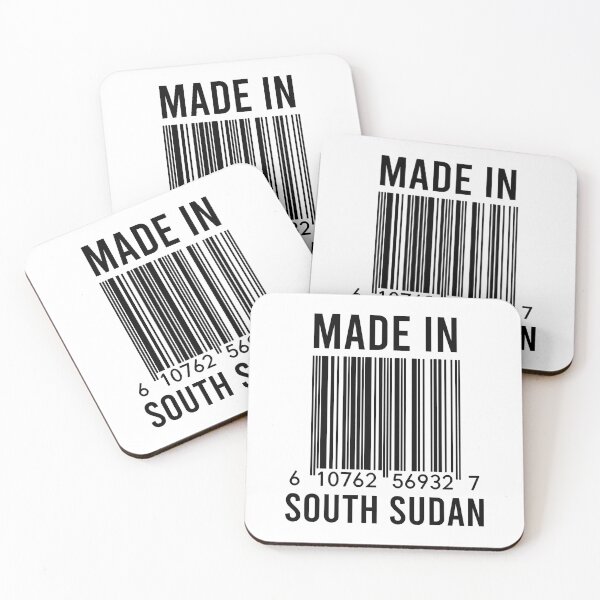 Item preview, Made In South Sudan designed and sold by RandomStuffShop.