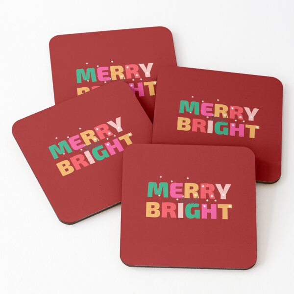 Item preview, Merry Bright Typography Christmas  designed and sold by Checivinicius.