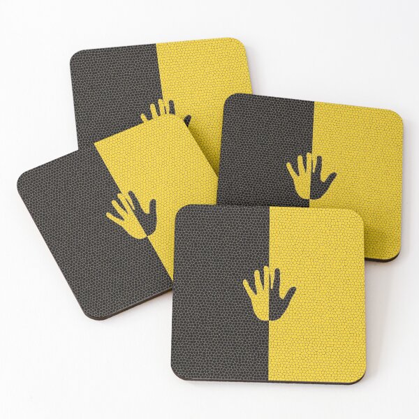 Item preview, YELLOW AND BLACK HAND designed and sold by 42youbest.