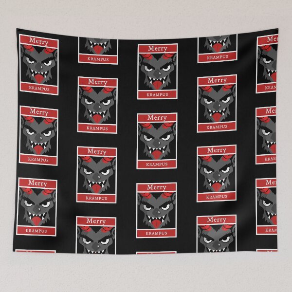 Item preview, Funny Ugly Christmas Sweaters With Krampus designed and sold by dogisbored.