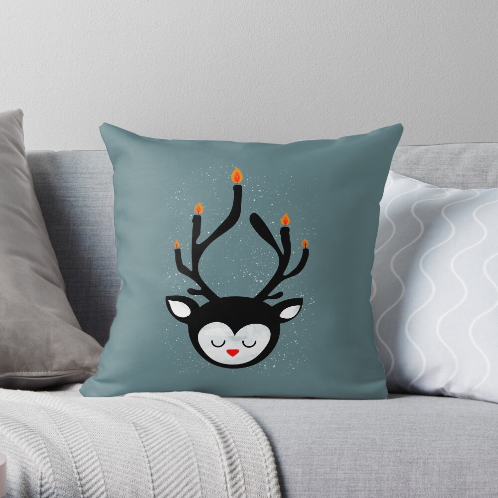 Item preview, Throw Pillow designed and sold by Doozal.