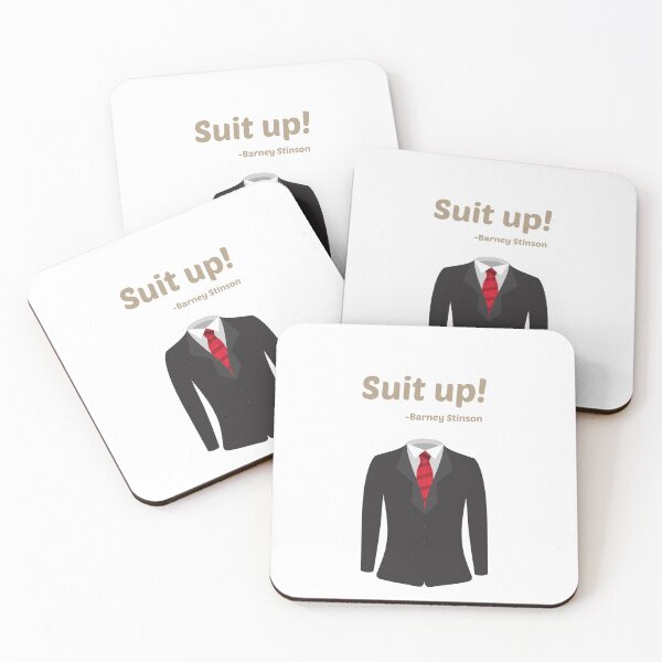 Item preview, Suit up quote, Barney Stinson, How i met your mother designed and sold by philippp7.