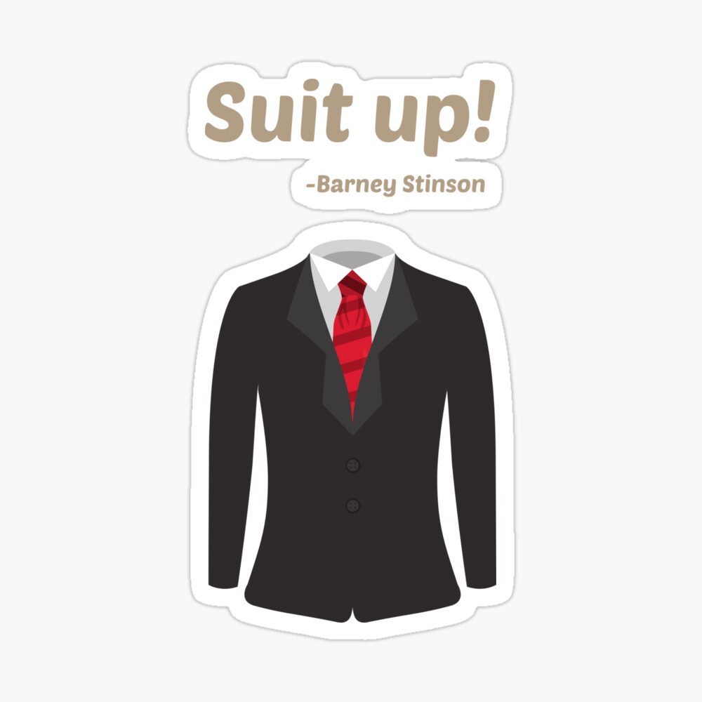 How I Met Your Mother suit up!