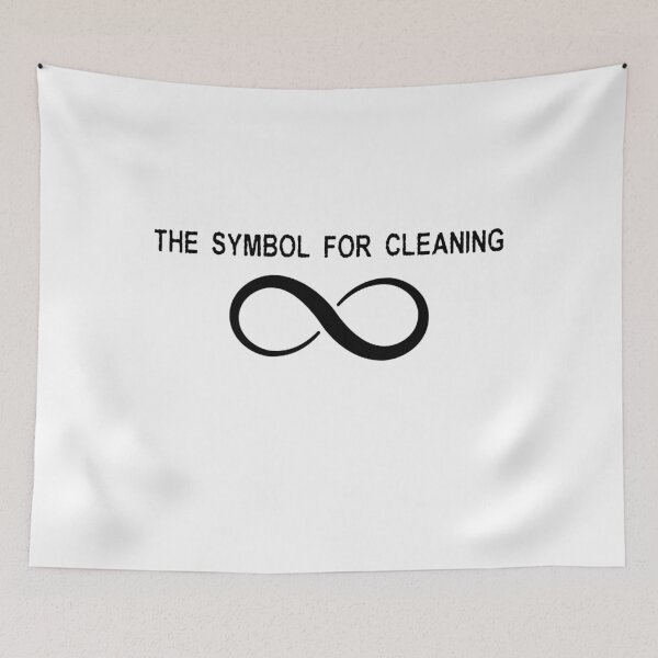 Item preview, The Symbol For Cleaning Infinity designed and sold by Original Cheddar.