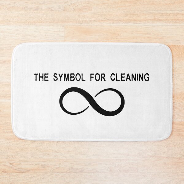 Item preview, The Symbol For Cleaning Infinity designed and sold by Original Cheddar.