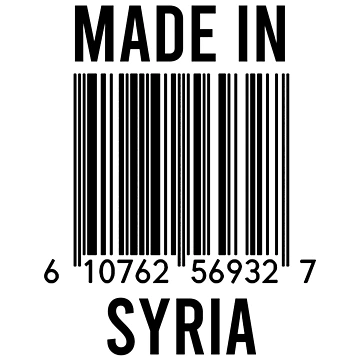 Artwork thumbnail, Made In Syria by RandomStuffShop