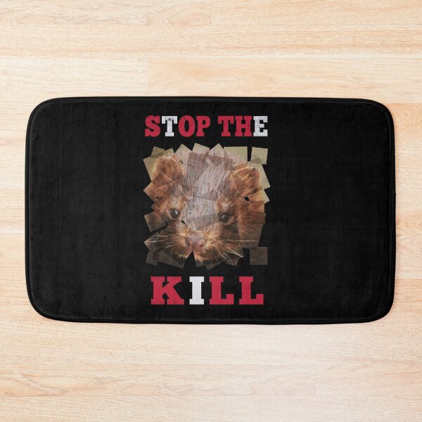Item preview, Mink Fur Farm Stop The Kill Animal Welfare designed and sold by Lenny Stahl.