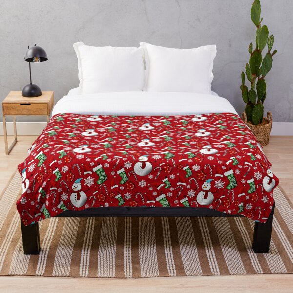 Item preview, Jolly Christmas-Red background designed and sold by Crazy-Jiraffe.