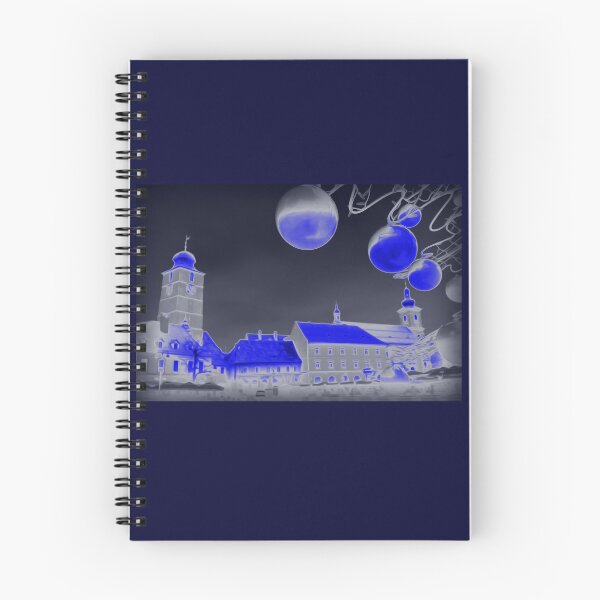Aperçu de l'œuvre Nuit de Noël bleue créée et vendue par feiermar.