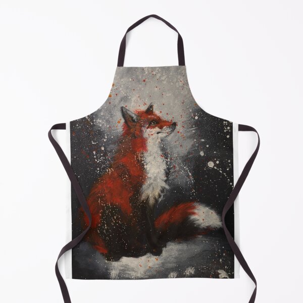 Item preview, fox in snow designed and sold by Ronfrenofert.