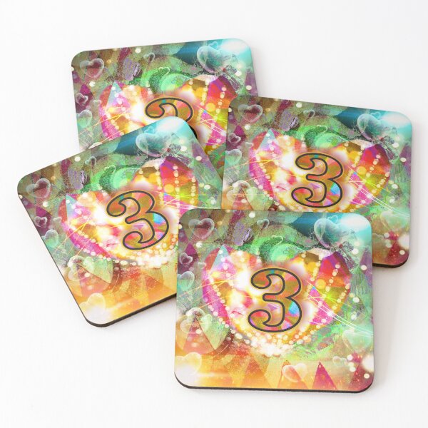 Item preview, Number 3 for celebrations designed and sold by Begoll Art.