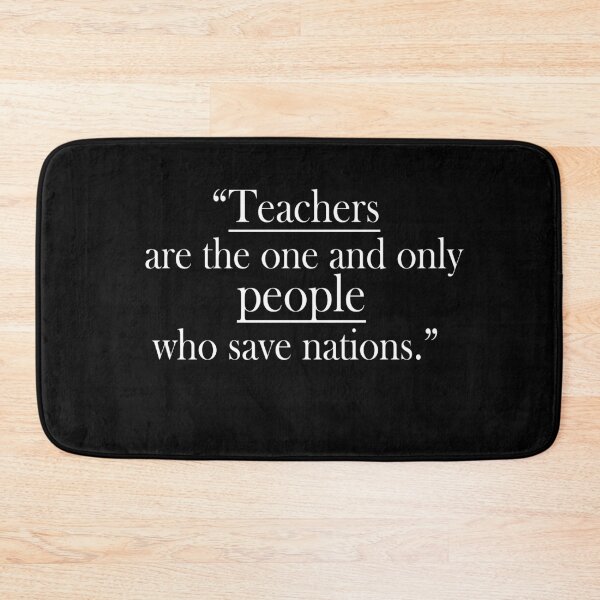 Item preview, leader mustafa kemal quote about teachers designed and sold by krypton4shirt.