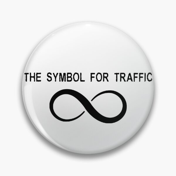 Item preview, The symbol for Traffic Infinity designed and sold by Original Cheddar.