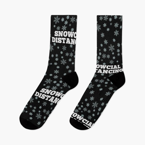 Item preview, snowcial distancing | socially distant designed and sold by hummyteez.