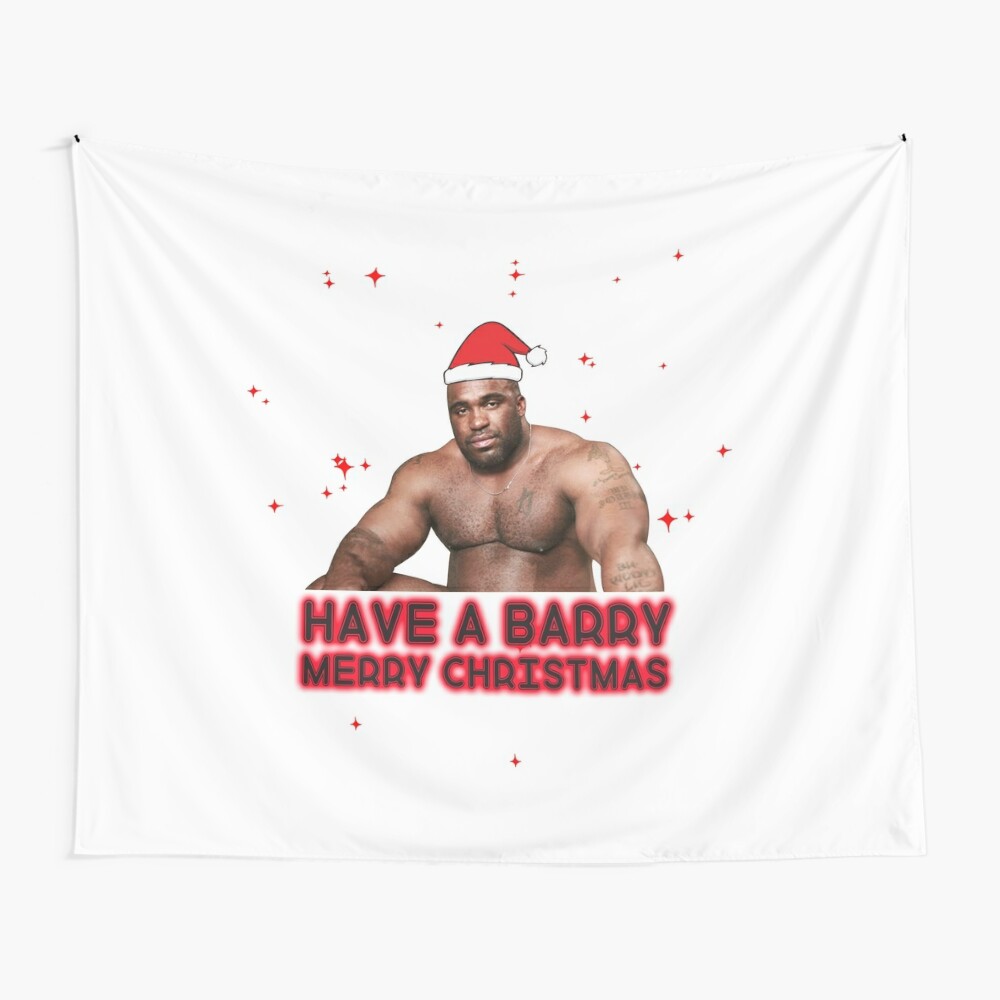 Have A Barry Merry Christmas Barry Wood Meme Well Endowed Man Black Guy  Dick Meme 