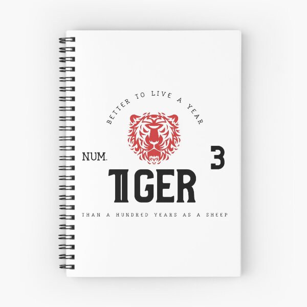 Item preview, ▶ ️ ▶ ️ BETTER LIVE ONE YEAR LIKE A TIGER ✔️ designed and sold by KHAOTICSHOP.
