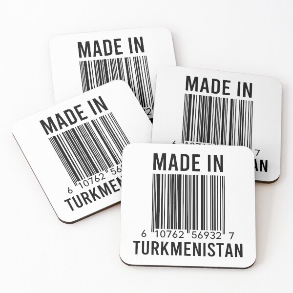 Item preview, Made In Turkmenistan designed and sold by RandomStuffShop.