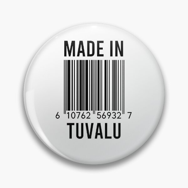 Item preview, Made In Tuvalu designed and sold by RandomStuffShop.