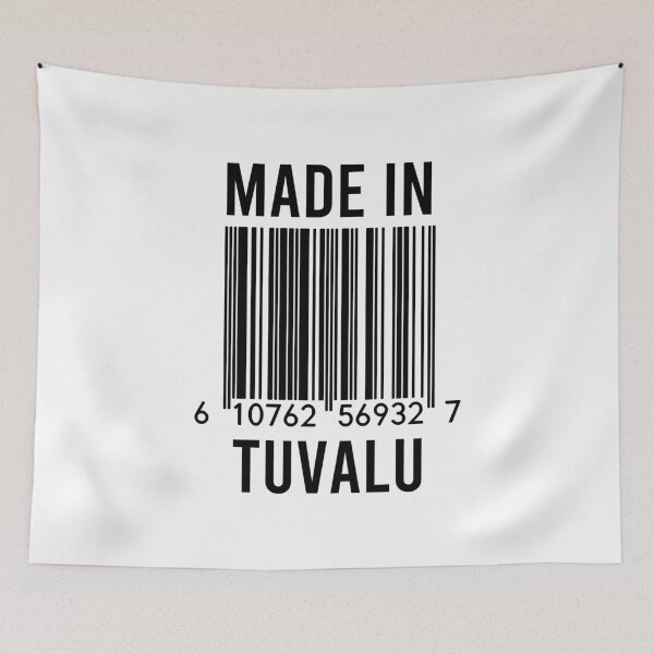 Item preview, Made In Tuvalu designed and sold by RandomStuffShop.