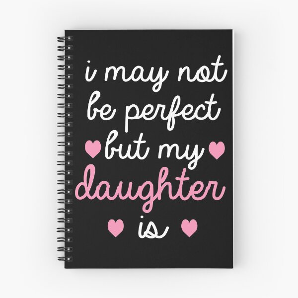 Aperçu de l'œuvre meilleur cadeau pour fille je ne suis peut-être pas parfaite mais ma fille l'est créée et vendue par alaechamlal.