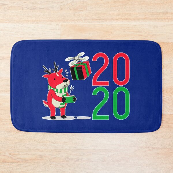 Item preview, Cute Funny Reindeer Quarantine Christmas Drone Remote Gift Present Delivery designed and sold by UrTops.