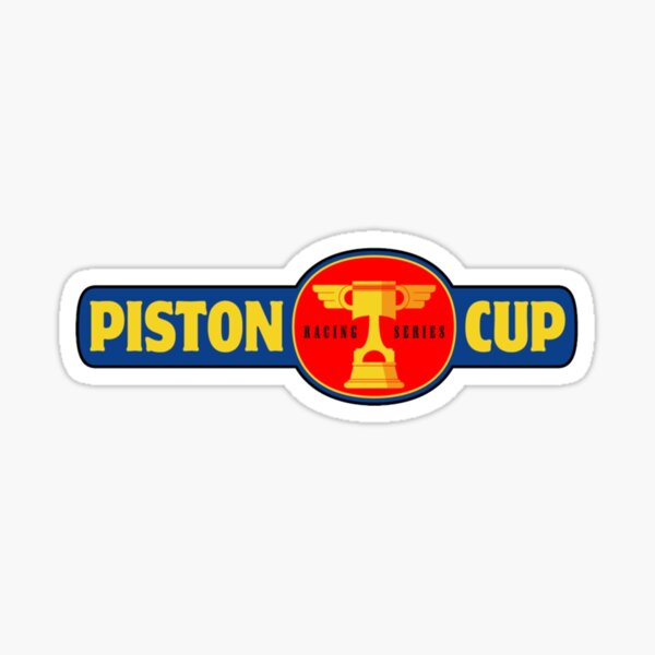 Pegatinas Piston Cup Redbubble