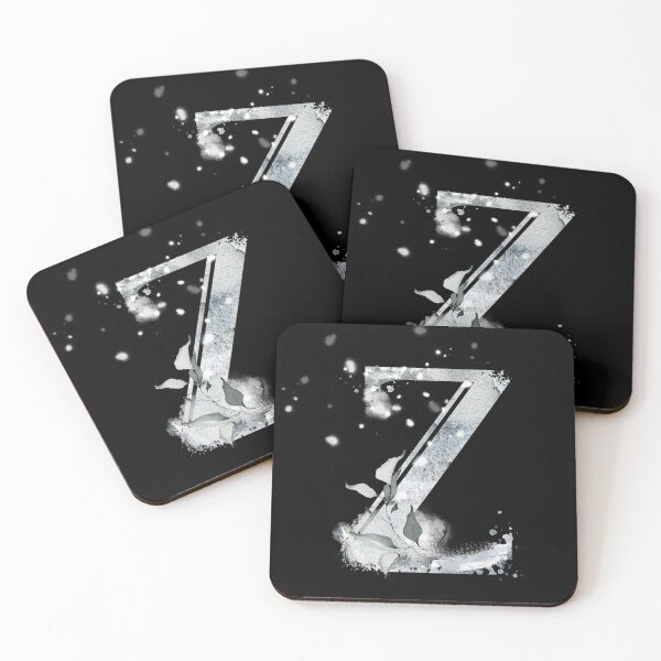 Item preview, Letter Z Winter Snow designed and sold by Printedarts.