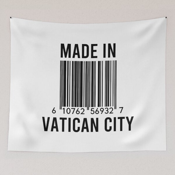 Item preview, Made In Vatican City designed and sold by RandomStuffShop.