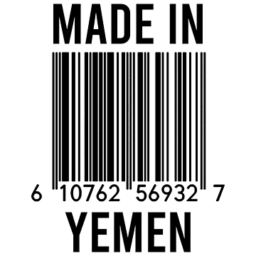 Artwork thumbnail, Made In Yemen by RandomStuffShop