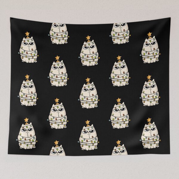 Item preview,  cat merry christmas designed and sold by WOWSOMETHINGNEW.